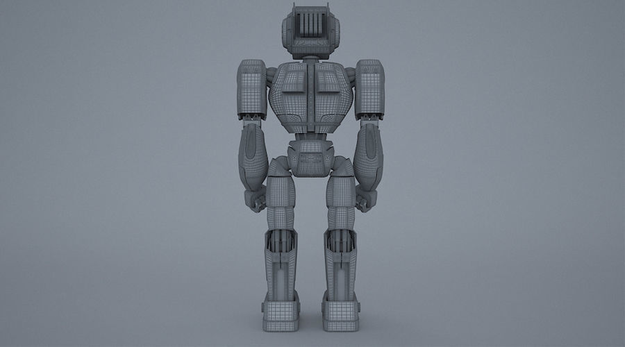 Space robots pack 3D model_6