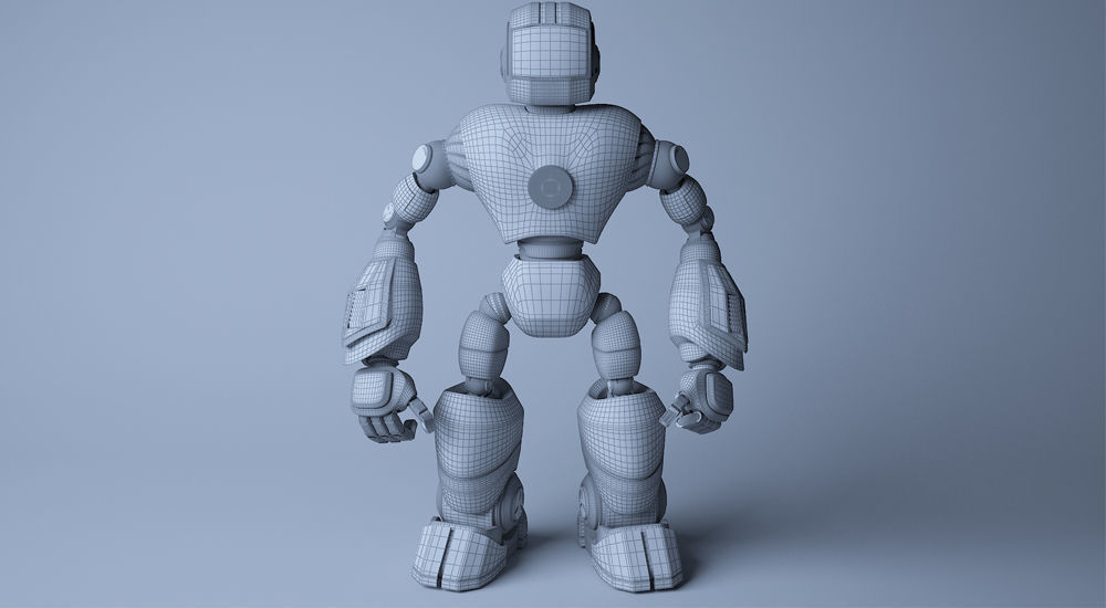 Space robots pack 3D model_28