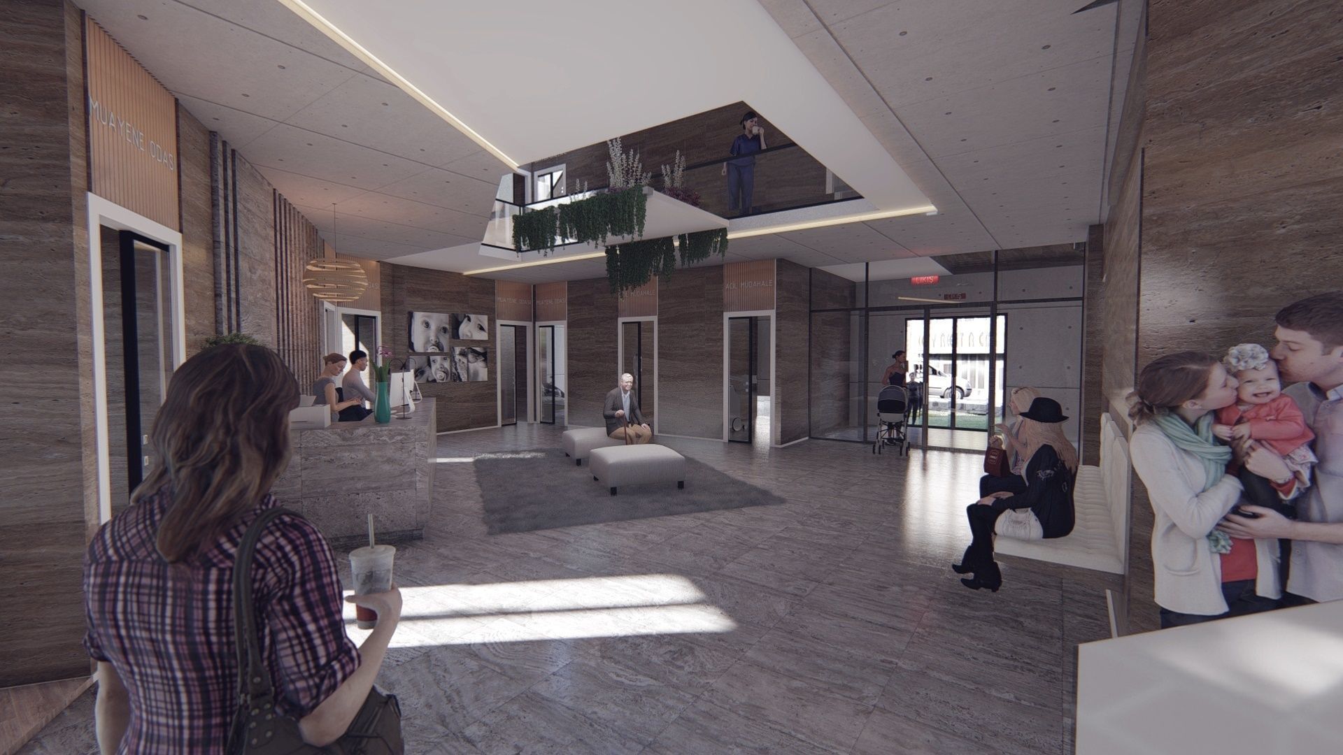 Health Center 3D model_12