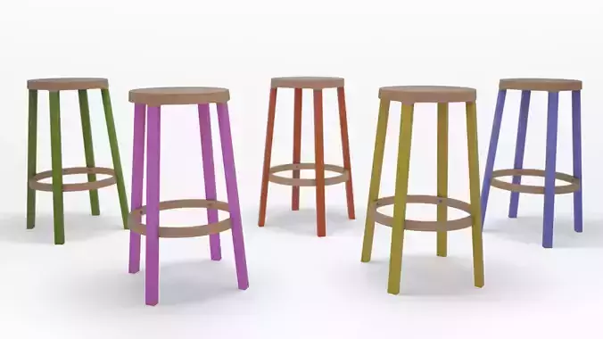 Step high stool by Established and Sons