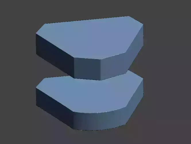 Dental ortho model base 3D print model