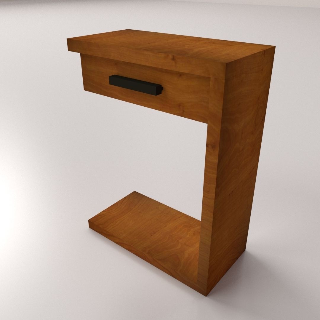 Side Table 3D model_1
