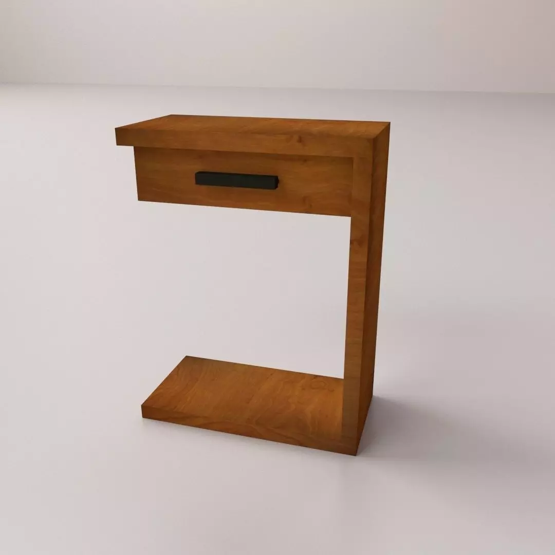 Side Table 3D model_0