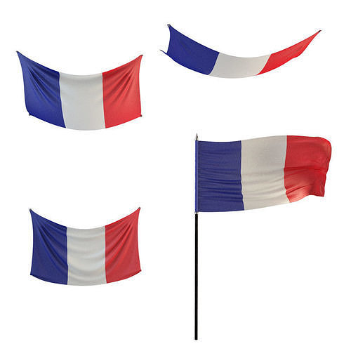 Country Flags 3D model