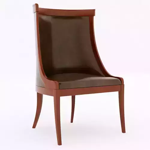 leather armchair