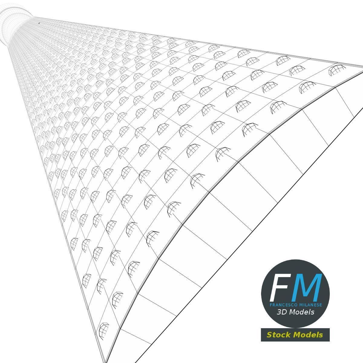 Half round rasp 3D model_8