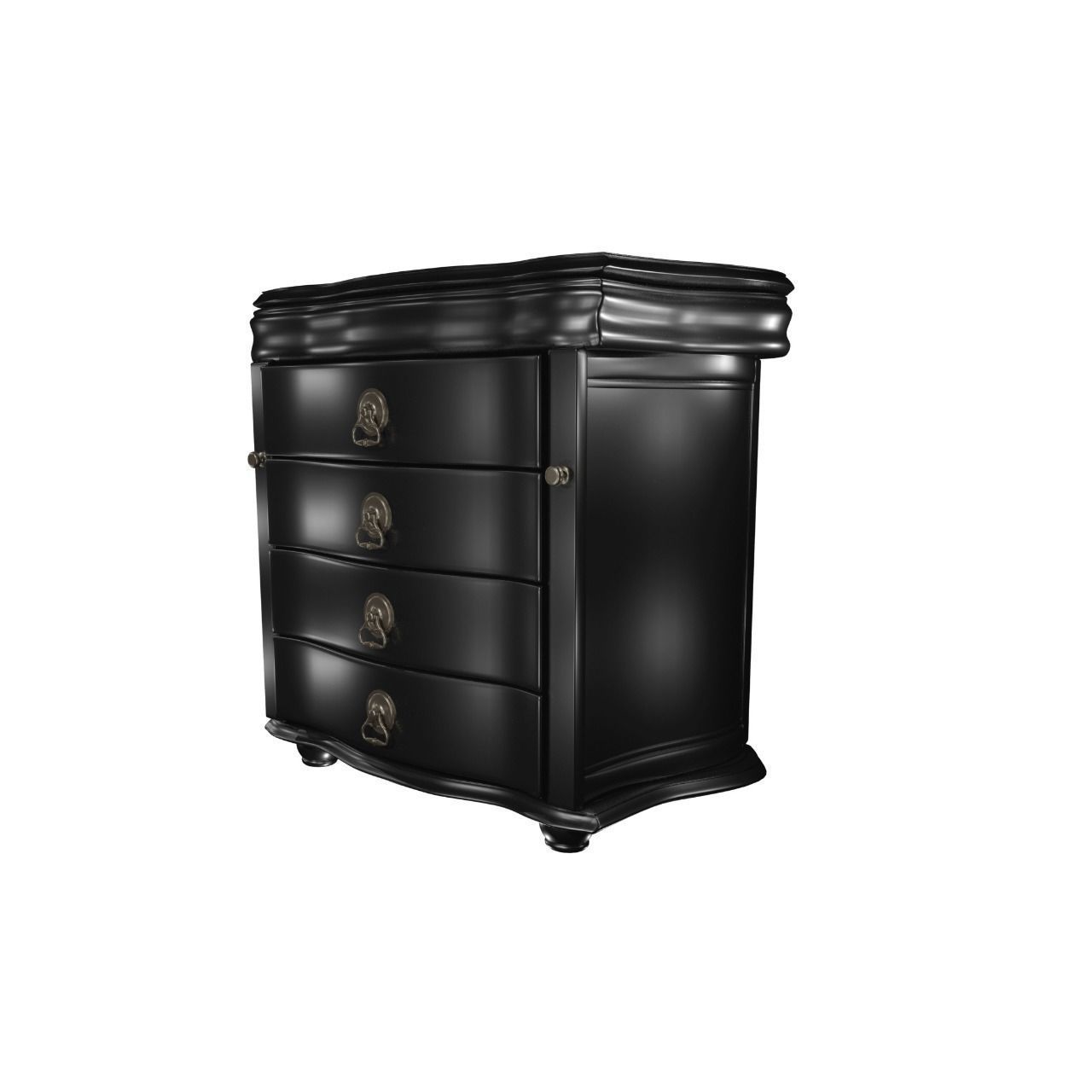 Classic Vintage Table 3D model rigged CGTrader