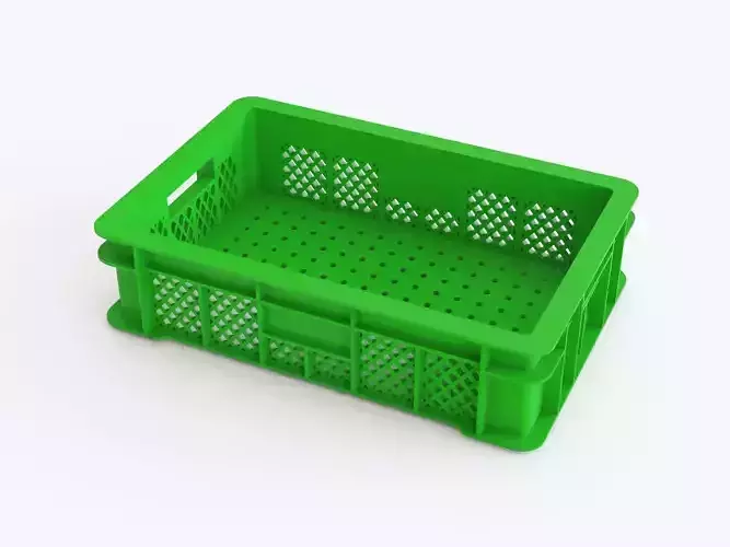 Plastic crate 08