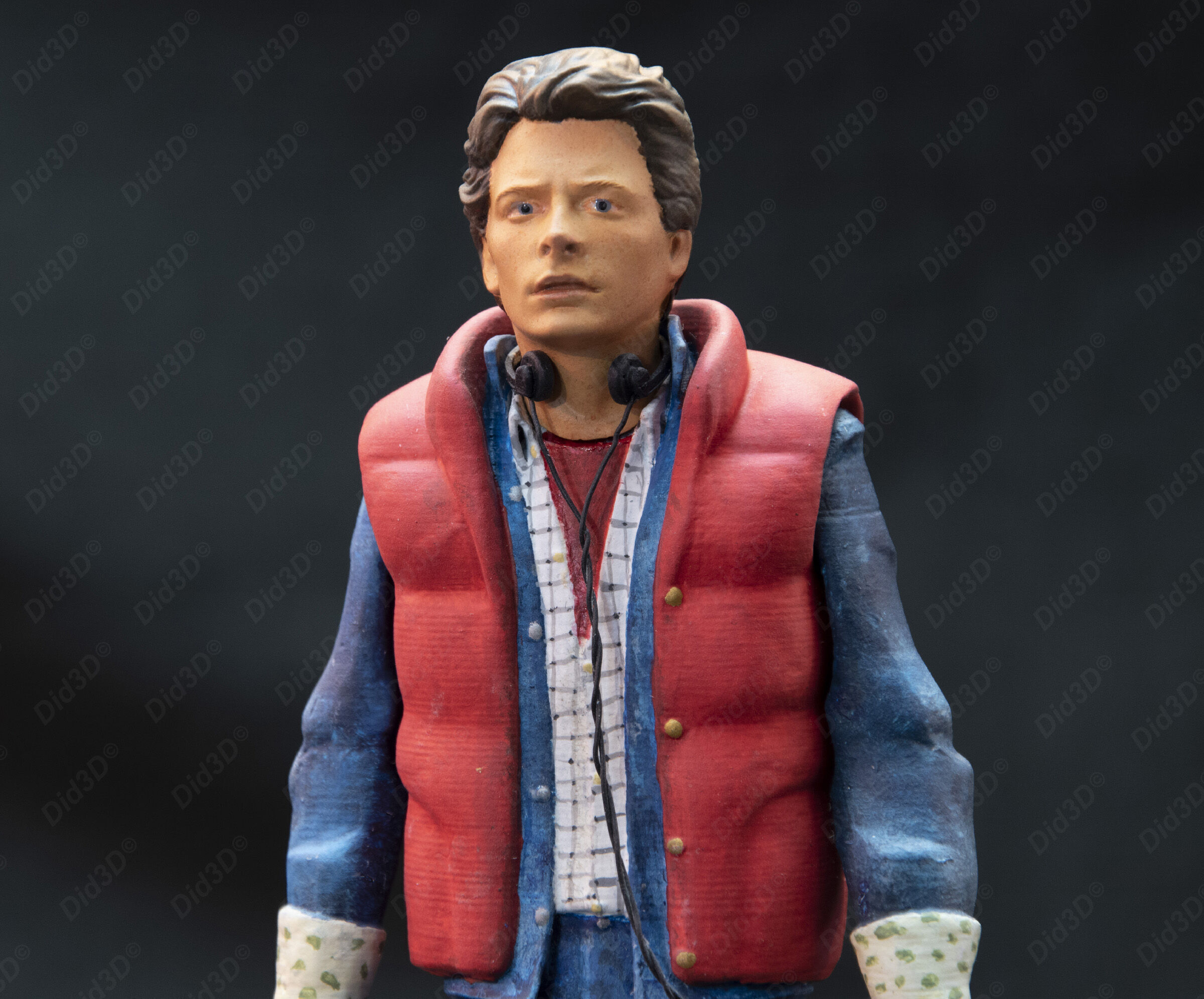 Marty McFly HQ 3Dprint 1-8 Scale or 1-6 Scale 3D print model_4