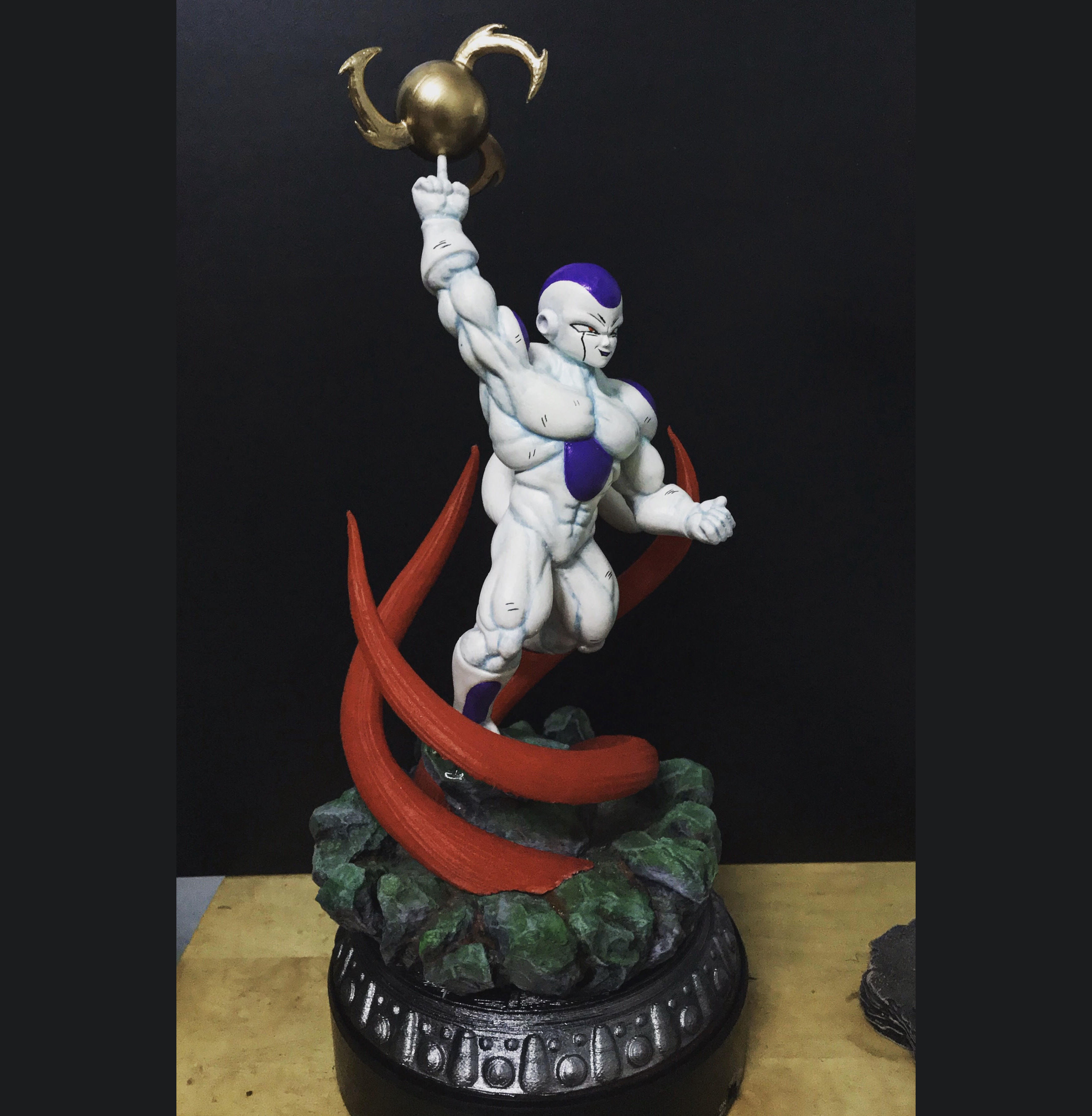 Super Frieza fighting from Dragon Ball Z 3D print model_6