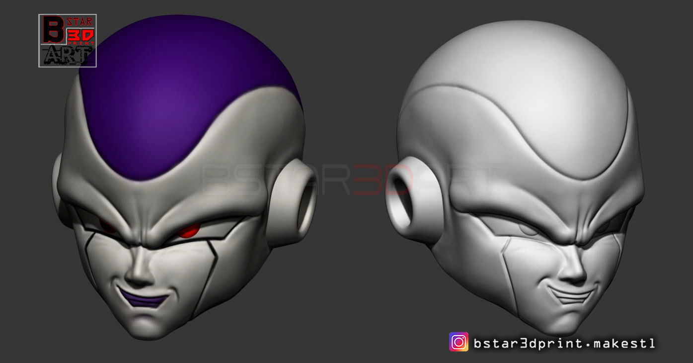 Super Frieza fighting from Dragon Ball Z 3D print model_21