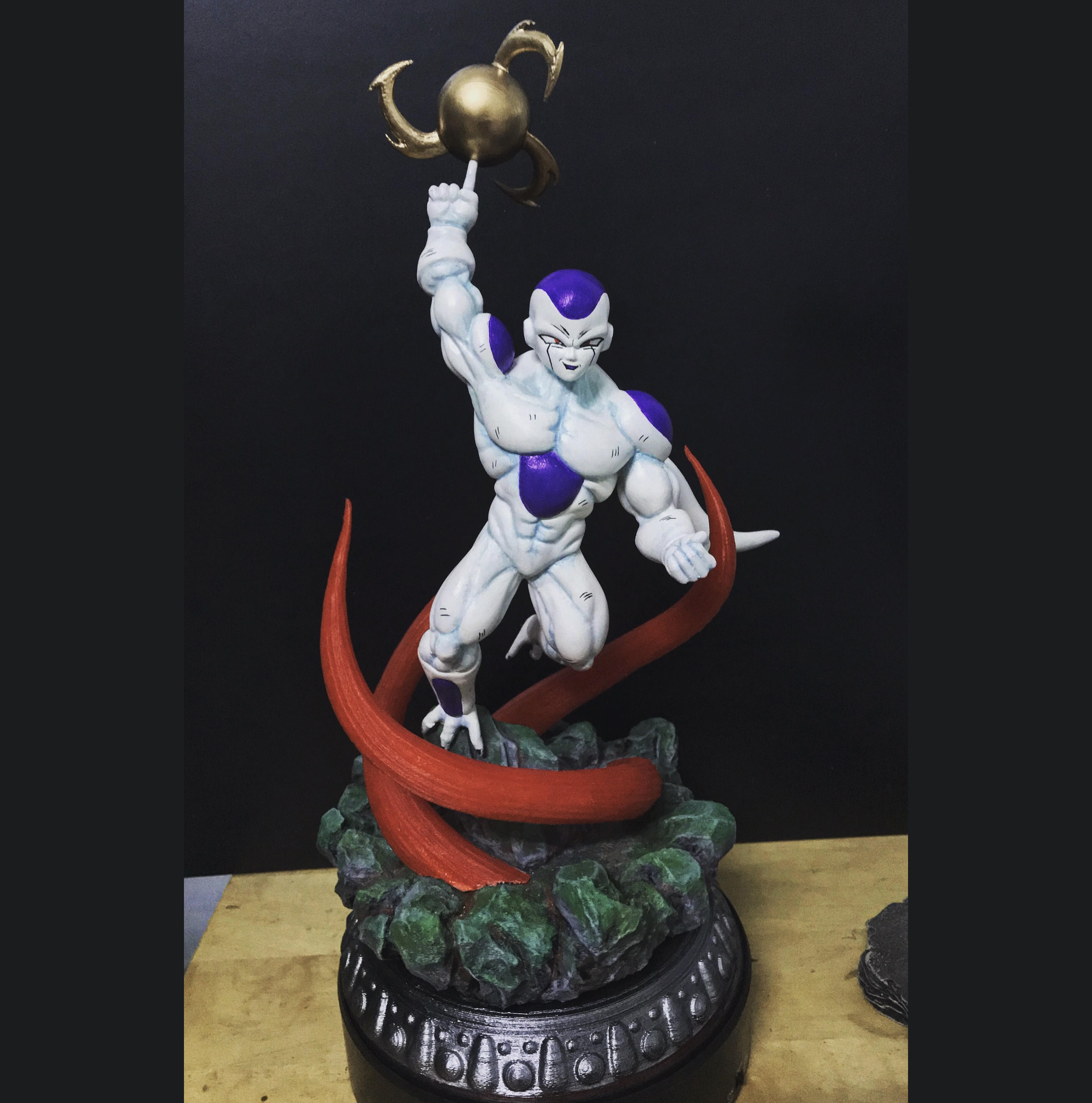 Super Frieza fighting from Dragon Ball Z 3D print model_30