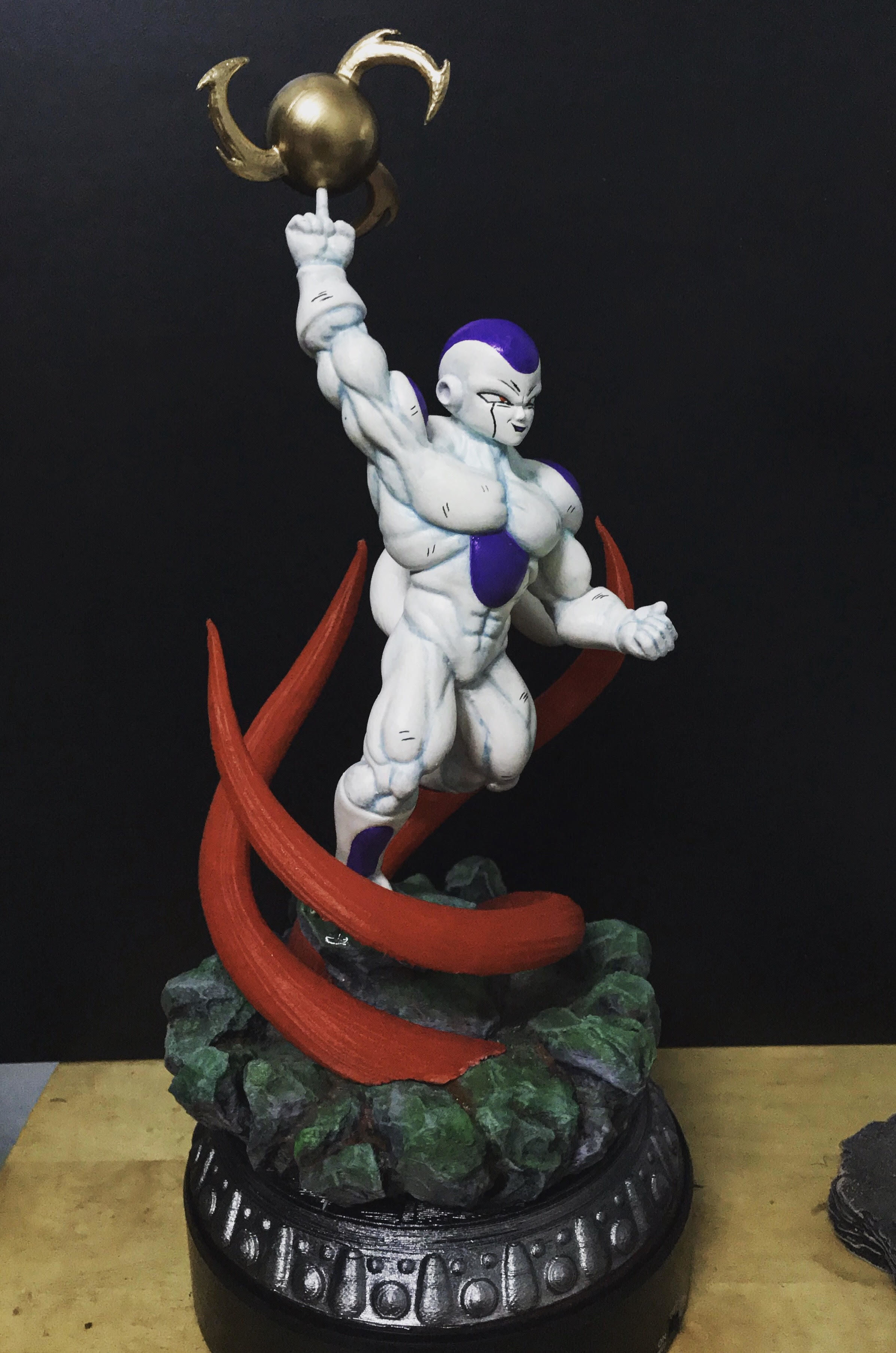 Super Frieza fighting from Dragon Ball Z 3D print model_28