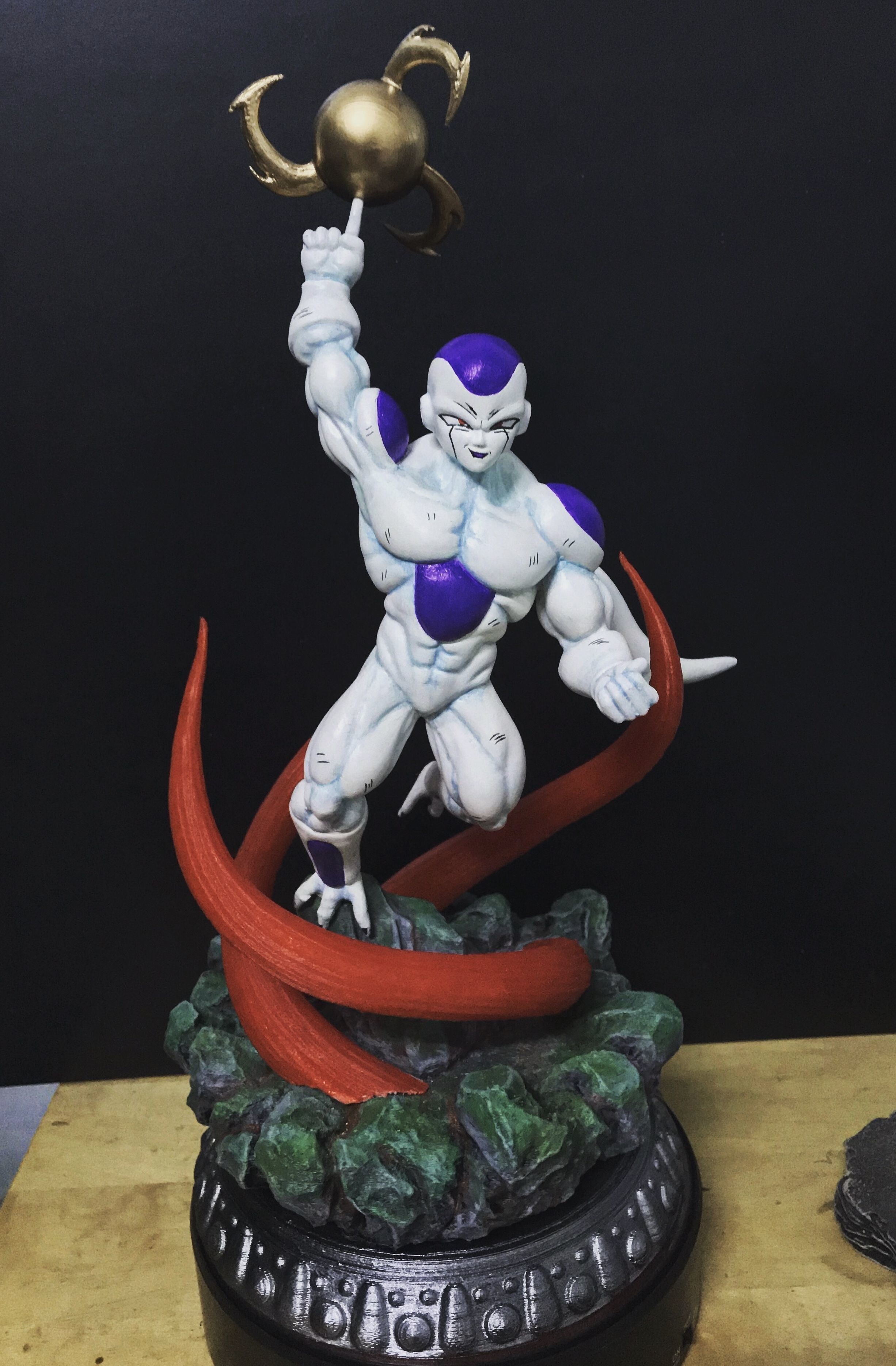Super Frieza fighting from Dragon Ball Z 3D print model_1