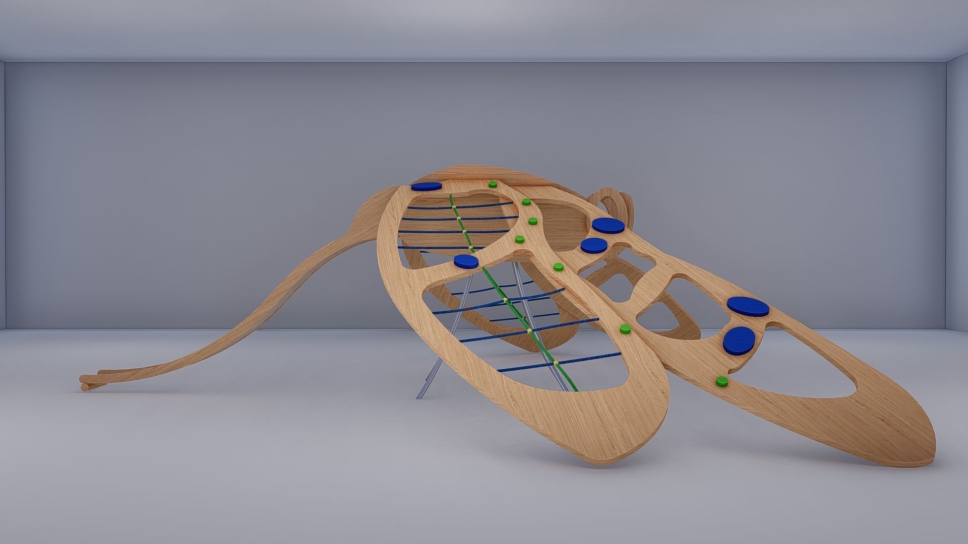 Dragonfly outdoor play 3D model_4