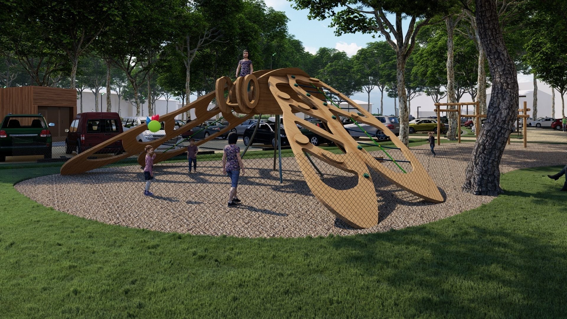 Dragonfly outdoor play 3D model_11