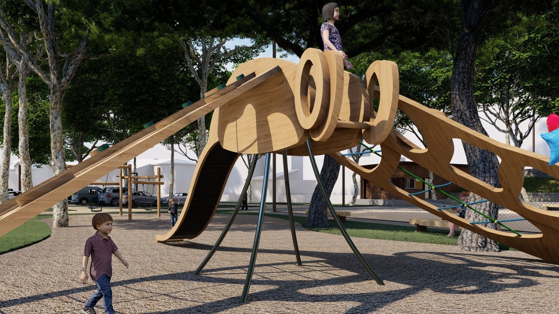 Dragonfly outdoor play 3D model_13