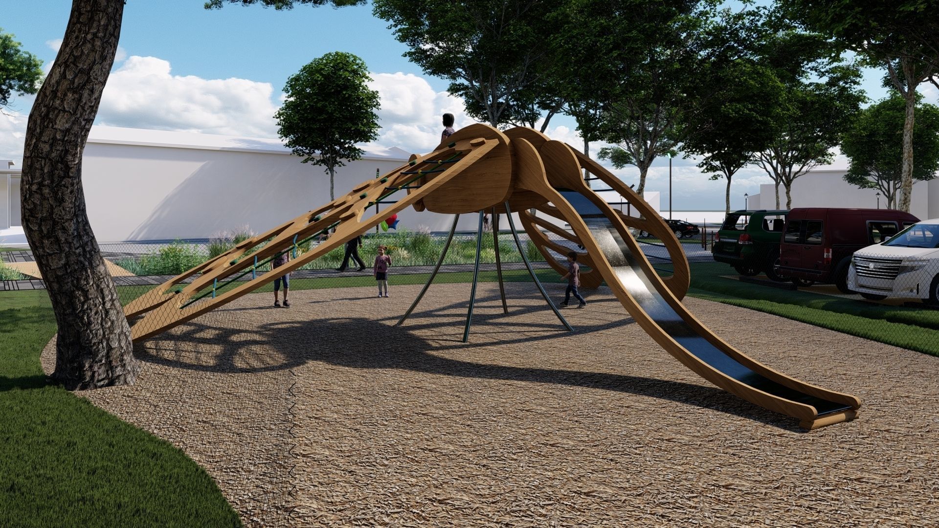 Dragonfly outdoor play 3D model_9