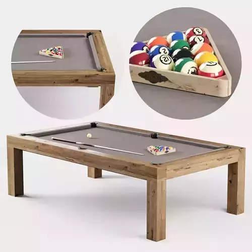 RH Brunswick Parsons Billiards table