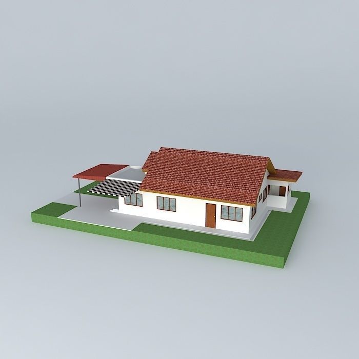 House of-JA 3D model_1
