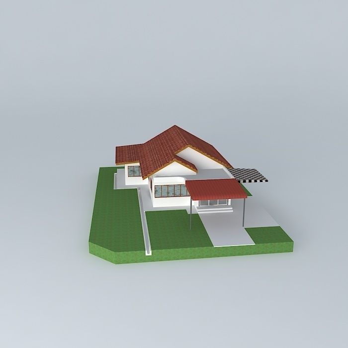 House of-JA 3D model_2