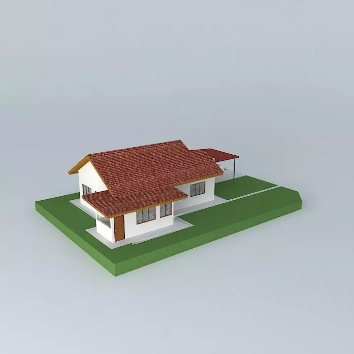 House of-JA 3D model_0
