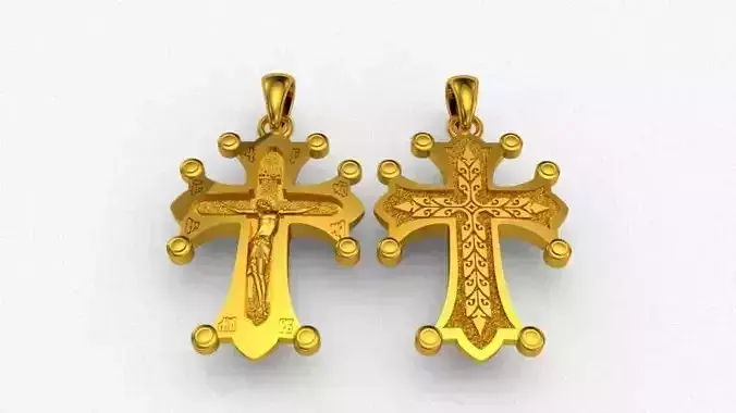 Cross ortodox  3D print model