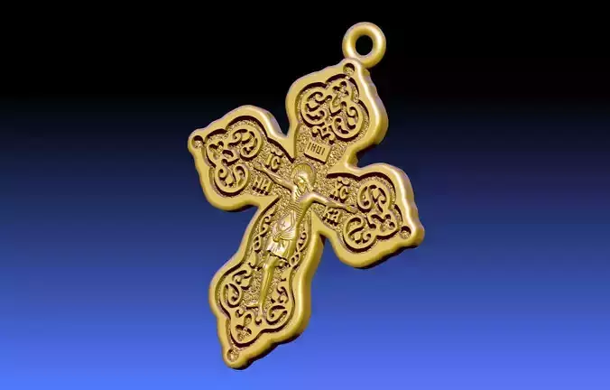 Cross ortodox  3D print model
