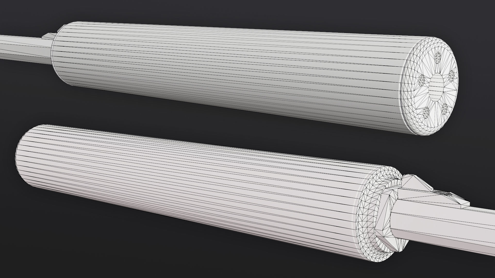 Magnum Research BFR Revolver Low-poly 3D model_11