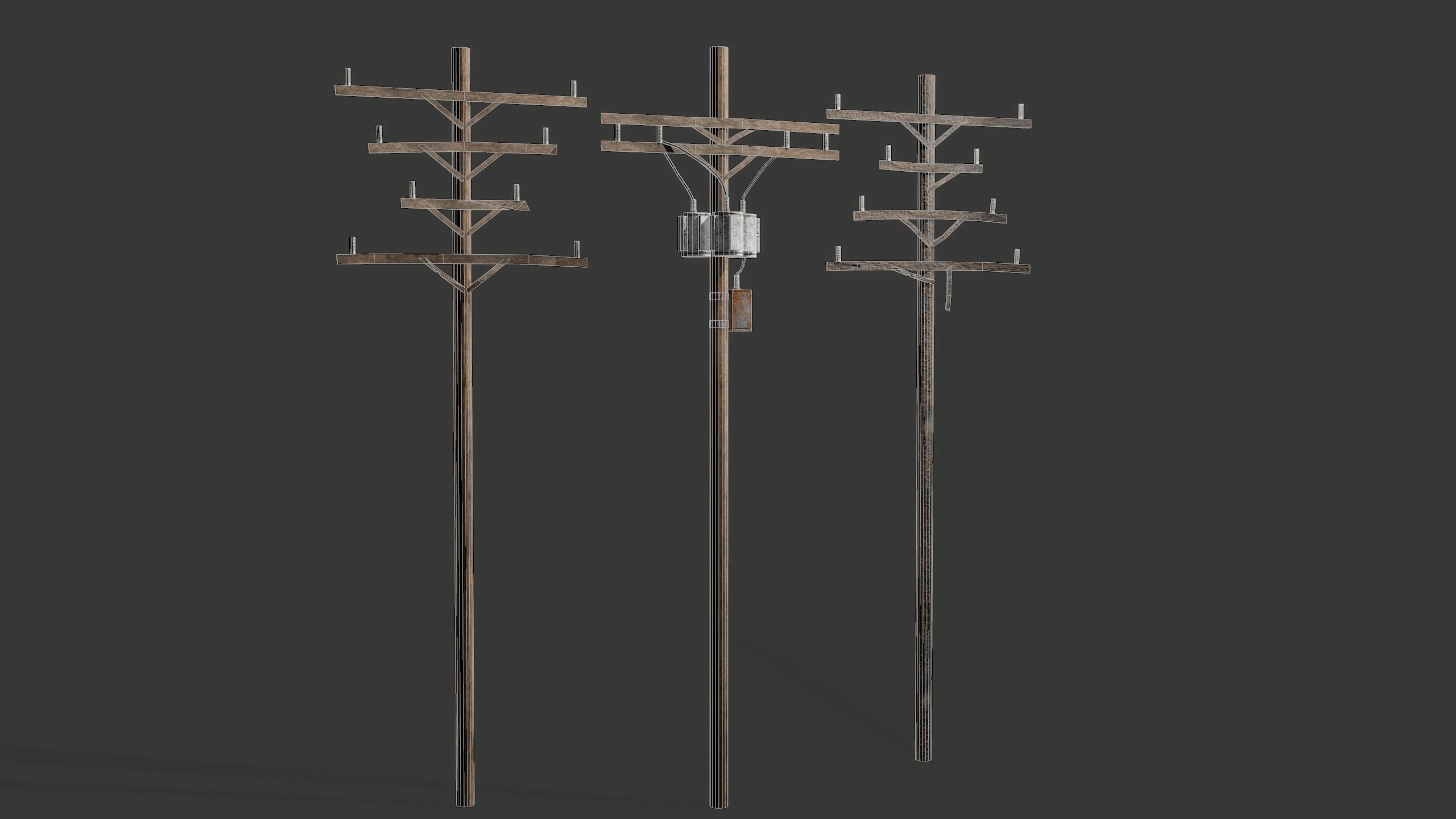 Power Kit Low-poly 3D model_9