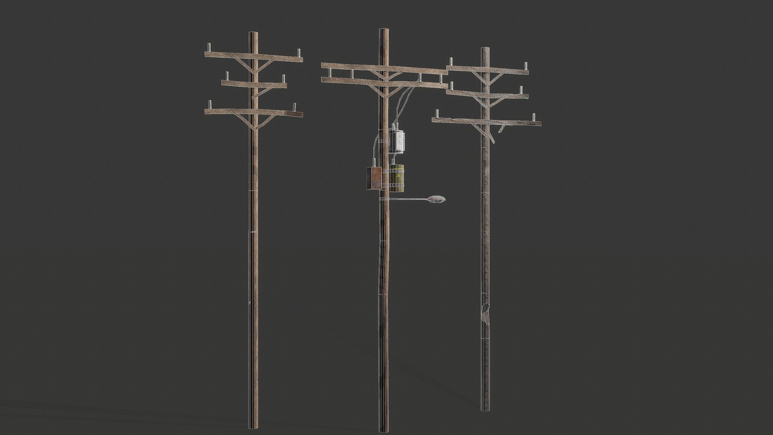 Power Kit Low-poly 3D model_7