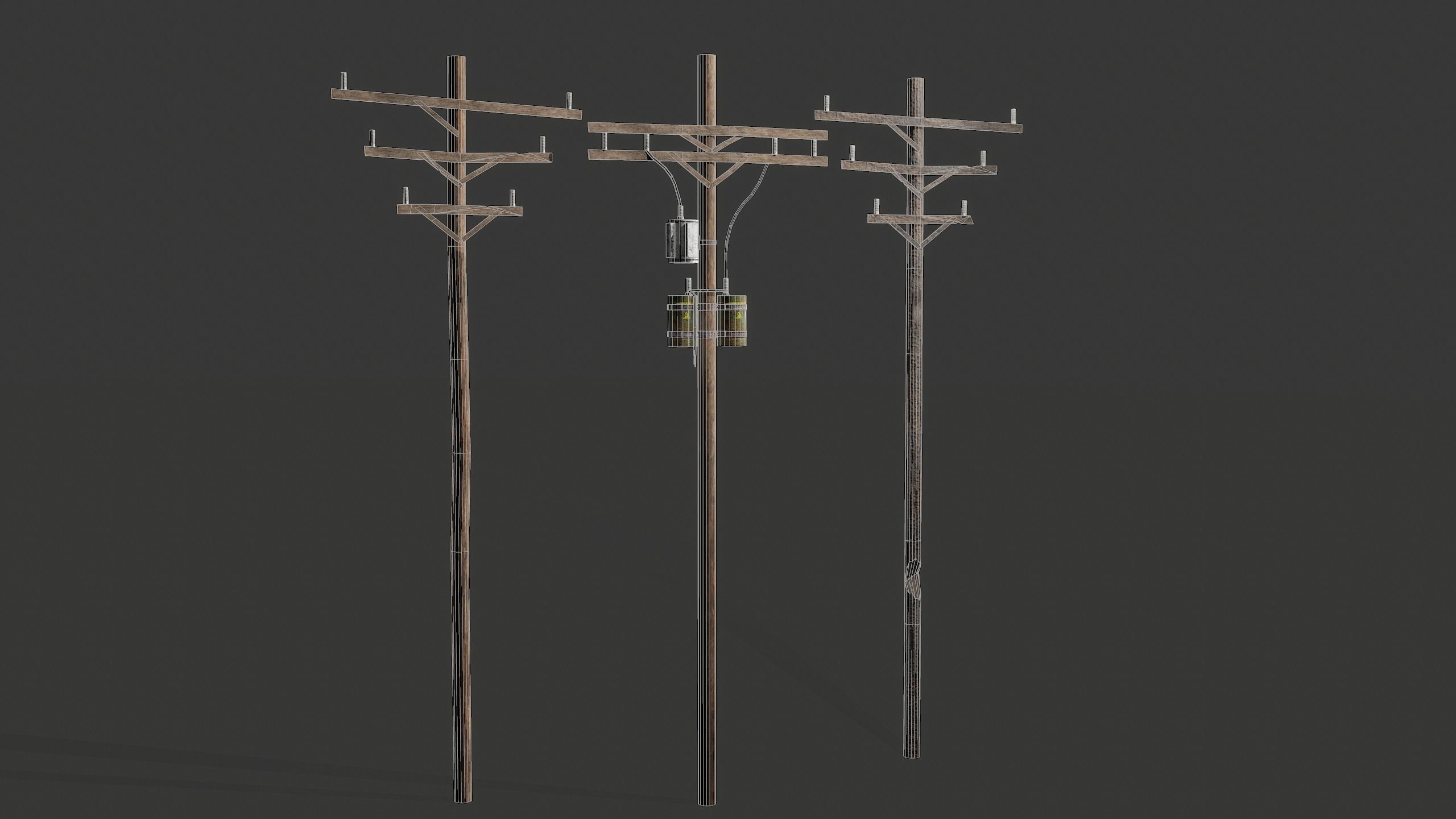 Power Kit Low-poly 3D model_11