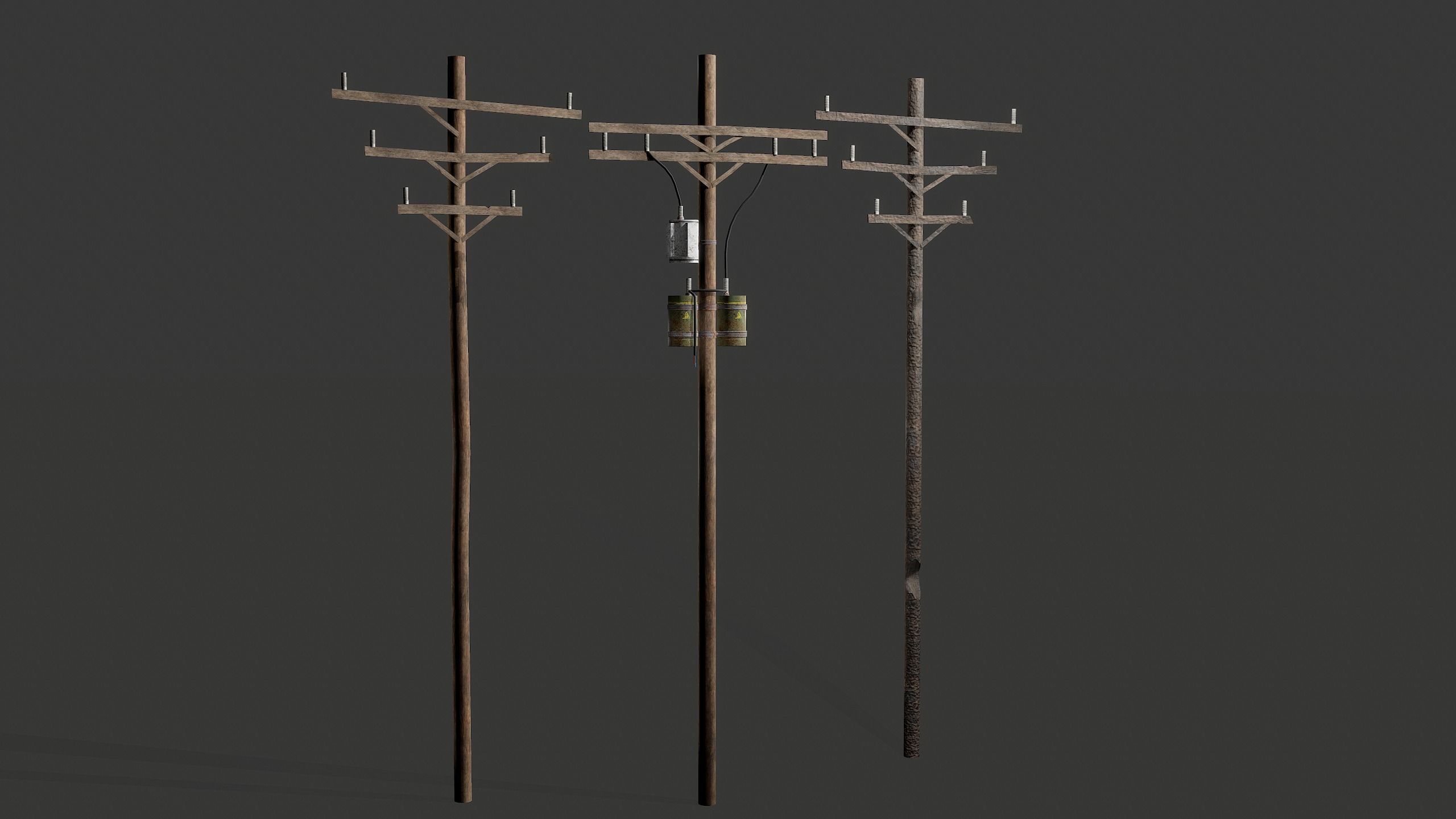 Power Kit Low-poly 3D model_10