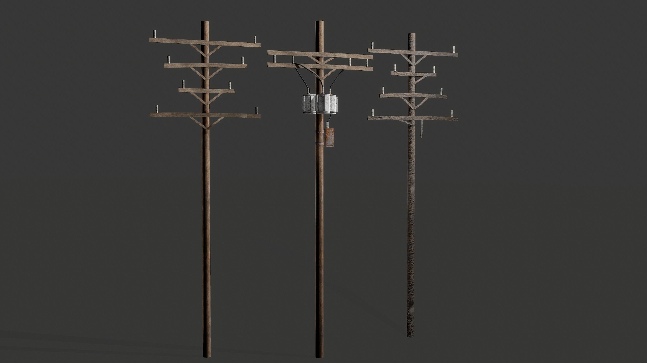 Power Kit Low-poly 3D model_8