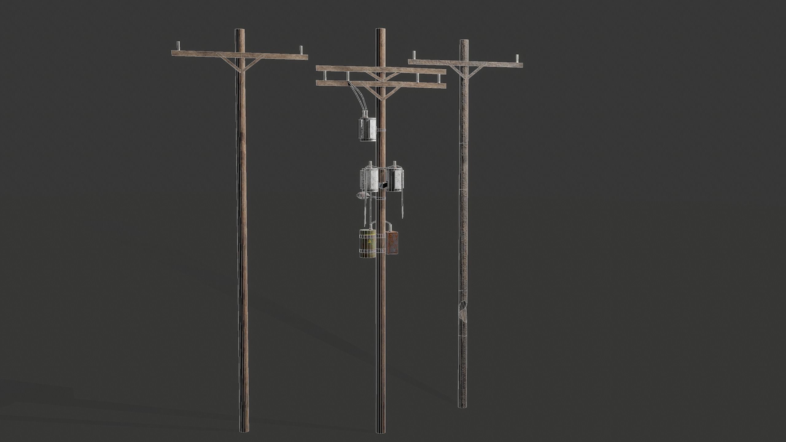 Power Kit Low-poly 3D model_15