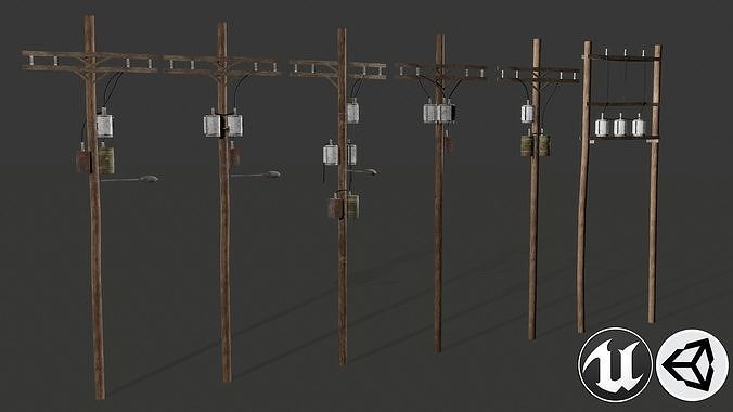 Power Kit Low-poly 3D model