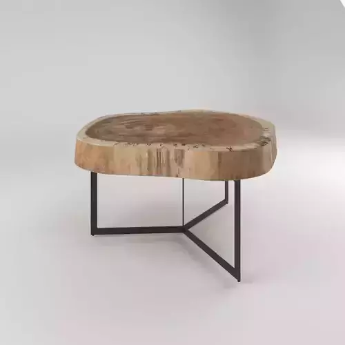 Munngur Wood Coffee Table 3D Model