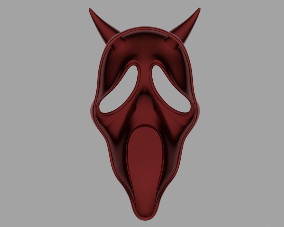 FREE Scream ghost face mask from Dead by Daylight for Cosplay Free 3D print model_8