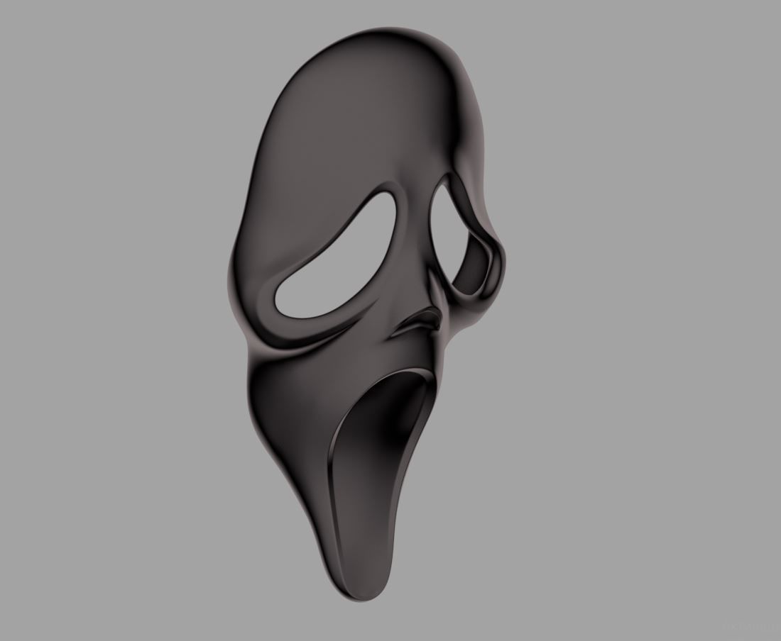 FREE Scream ghost face mask from Dead by Daylight for Cosplay Free 3D print model_1