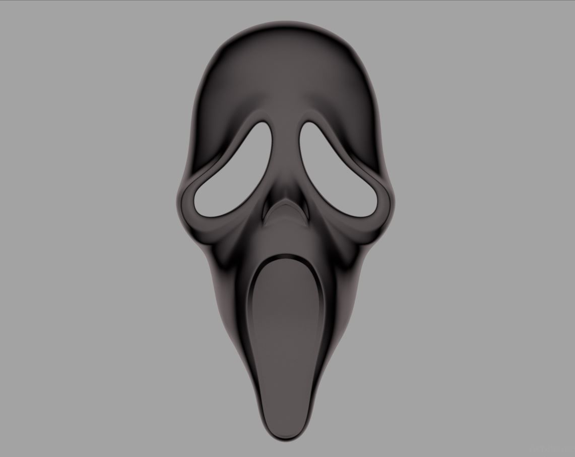 FREE Scream ghost face mask from Dead by Daylight for Cosplay Free 3D print model_6
