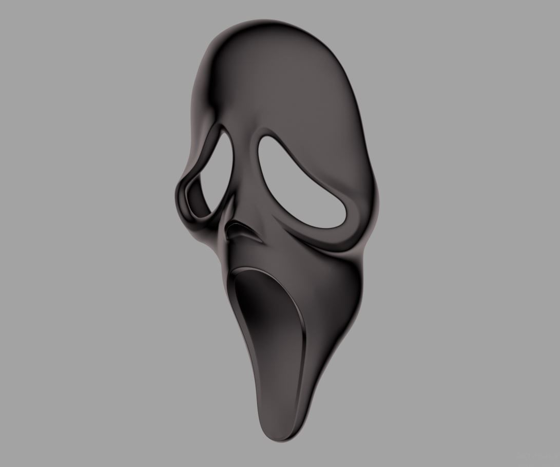 FREE Scream ghost face mask from Dead by Daylight for Cosplay Free 3D print model_2
