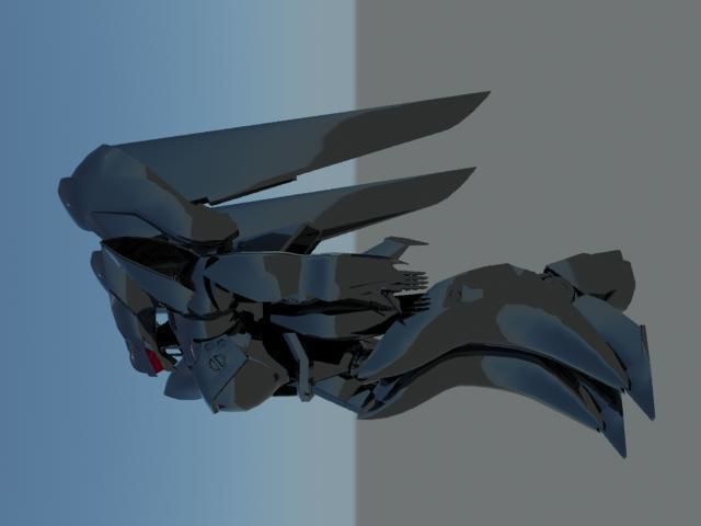 Griffon aka Griffin Flight Type 3D model_2