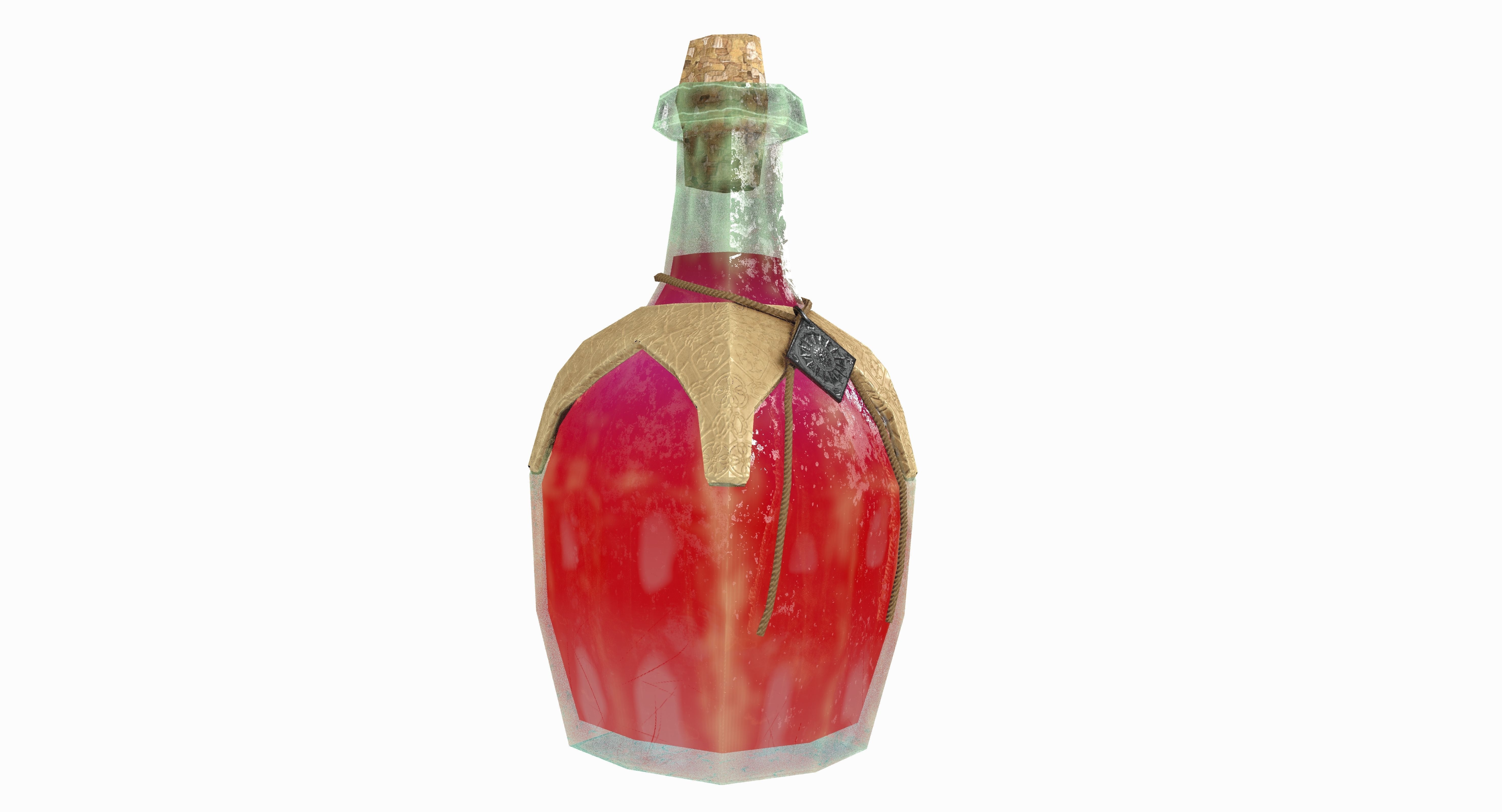 Filon of Potion Low-poly 3D model_5