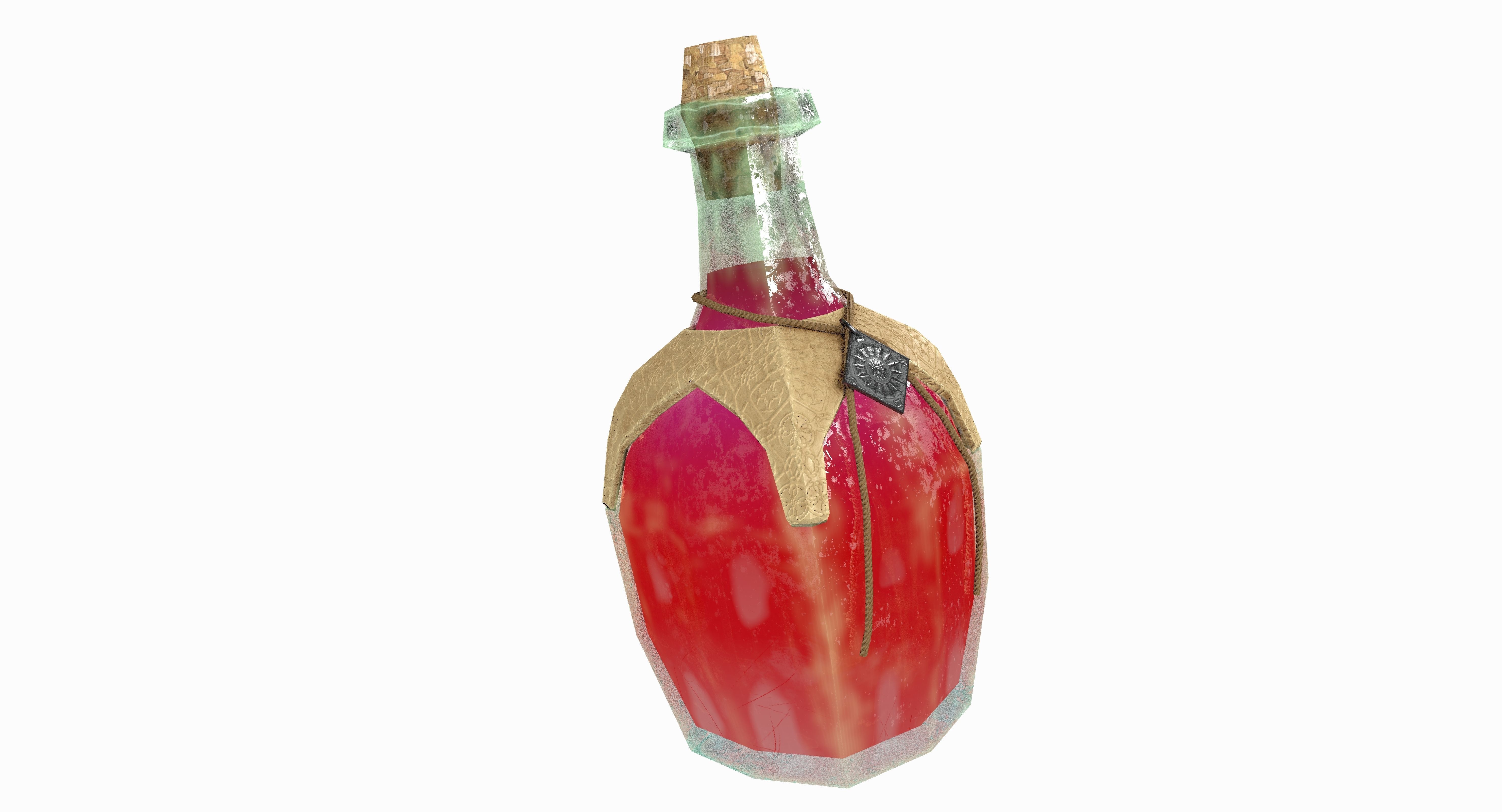 Filon of Potion Low-poly 3D model_6