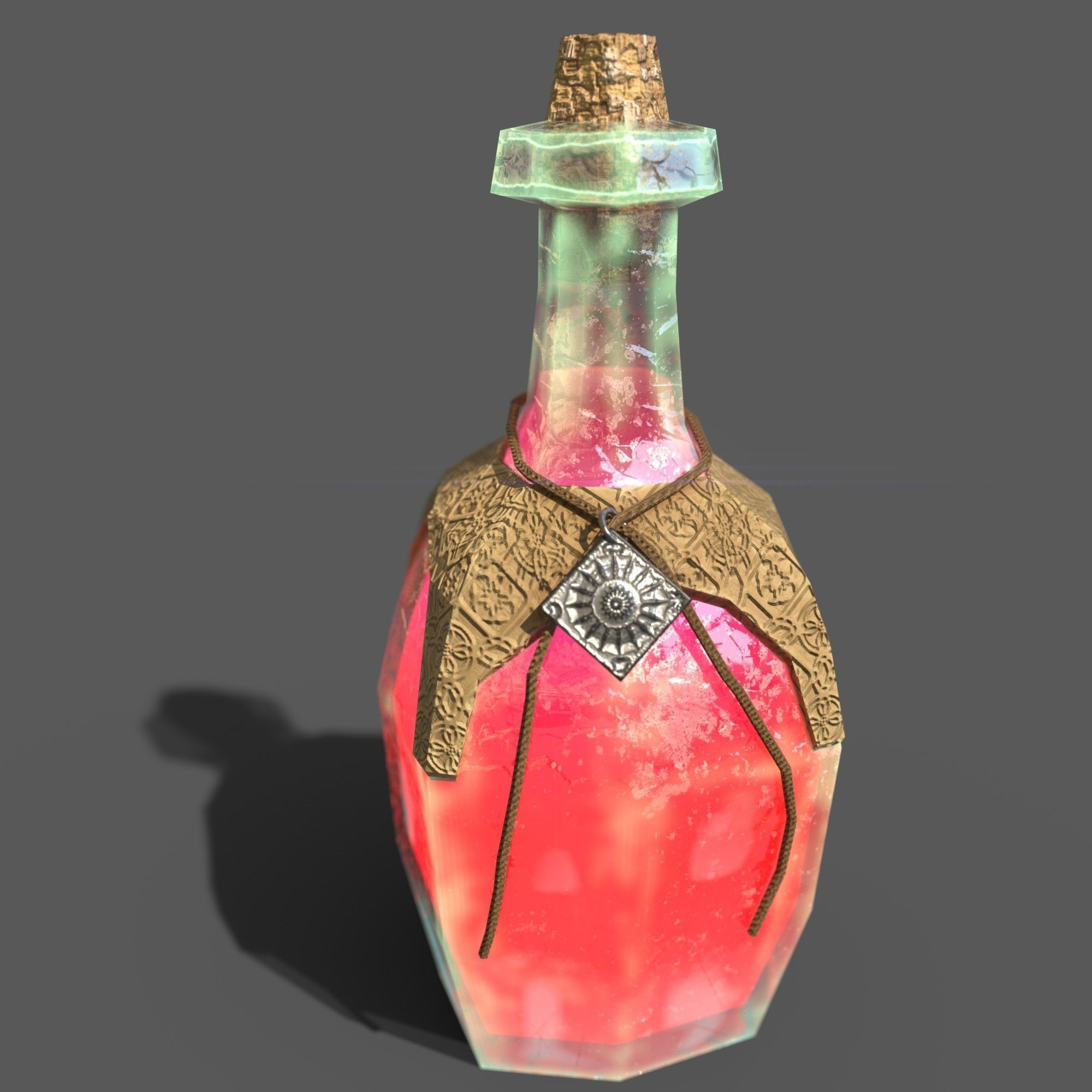 Filon of Potion Low-poly 3D model_13