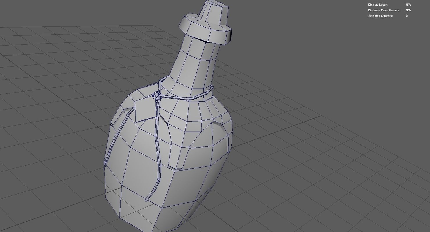 Filon of Potion Low-poly 3D model_8