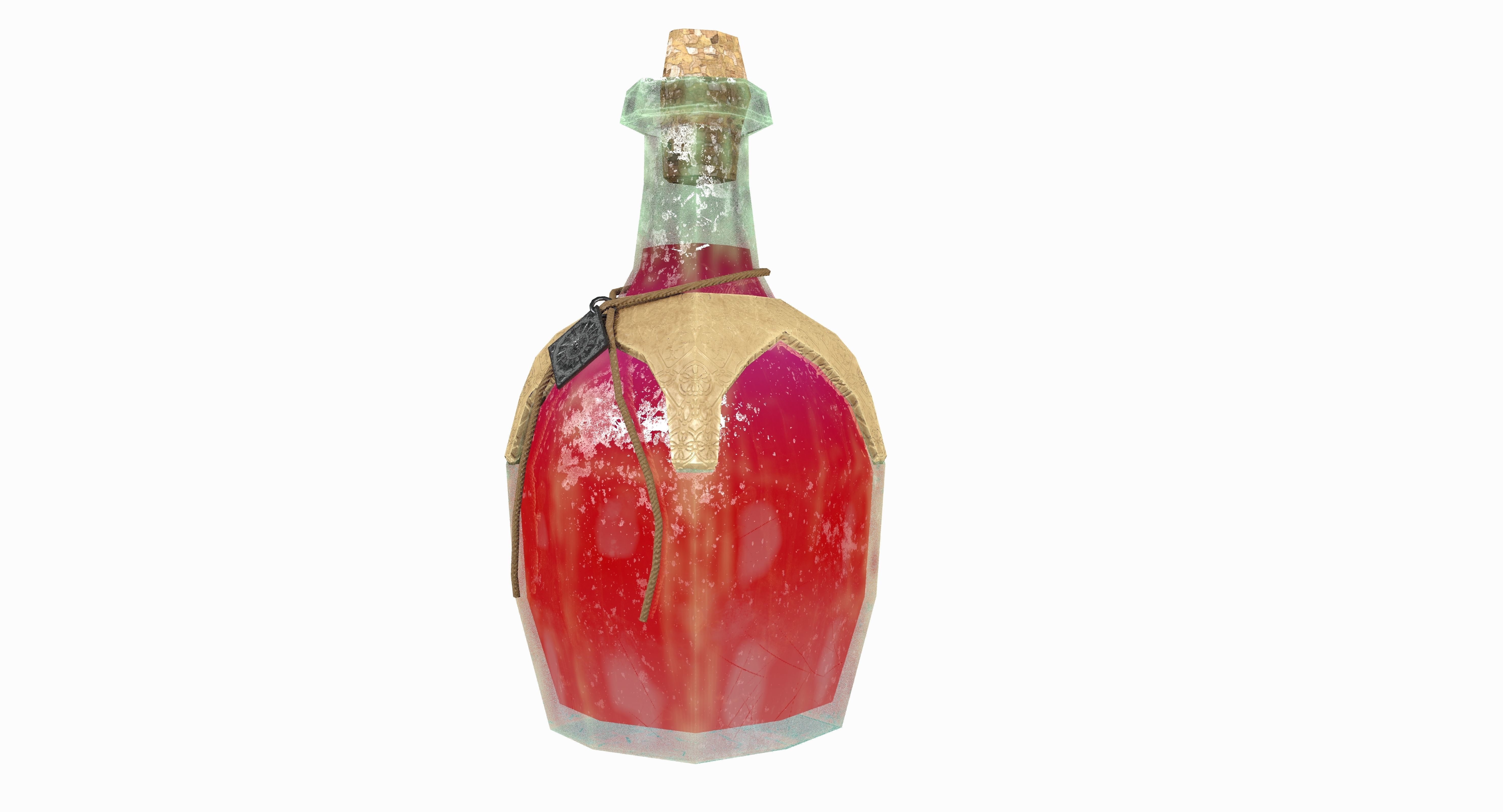 Filon of Potion Low-poly 3D model_3