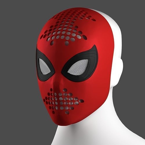 Spider-man Far From Home Face shell 3D print model