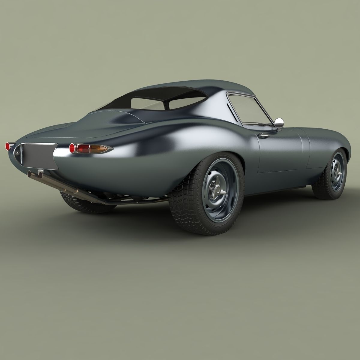 Eagle Low Drag GT 3D model_2