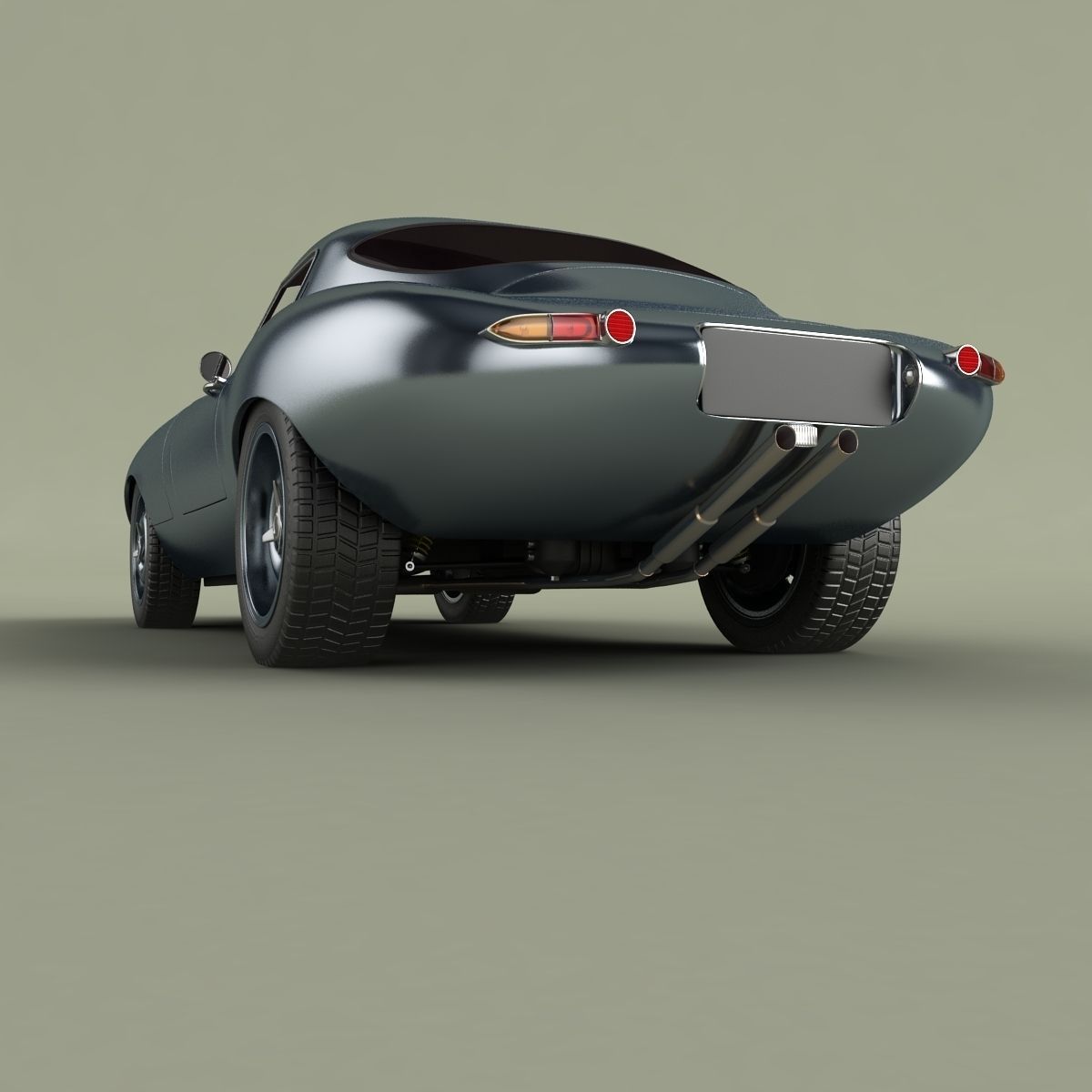 Eagle Low Drag GT 3D model_10